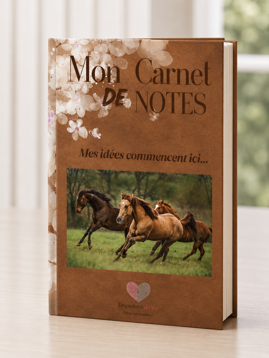 Mon Carnet de Notes : mes idées commencent ici...