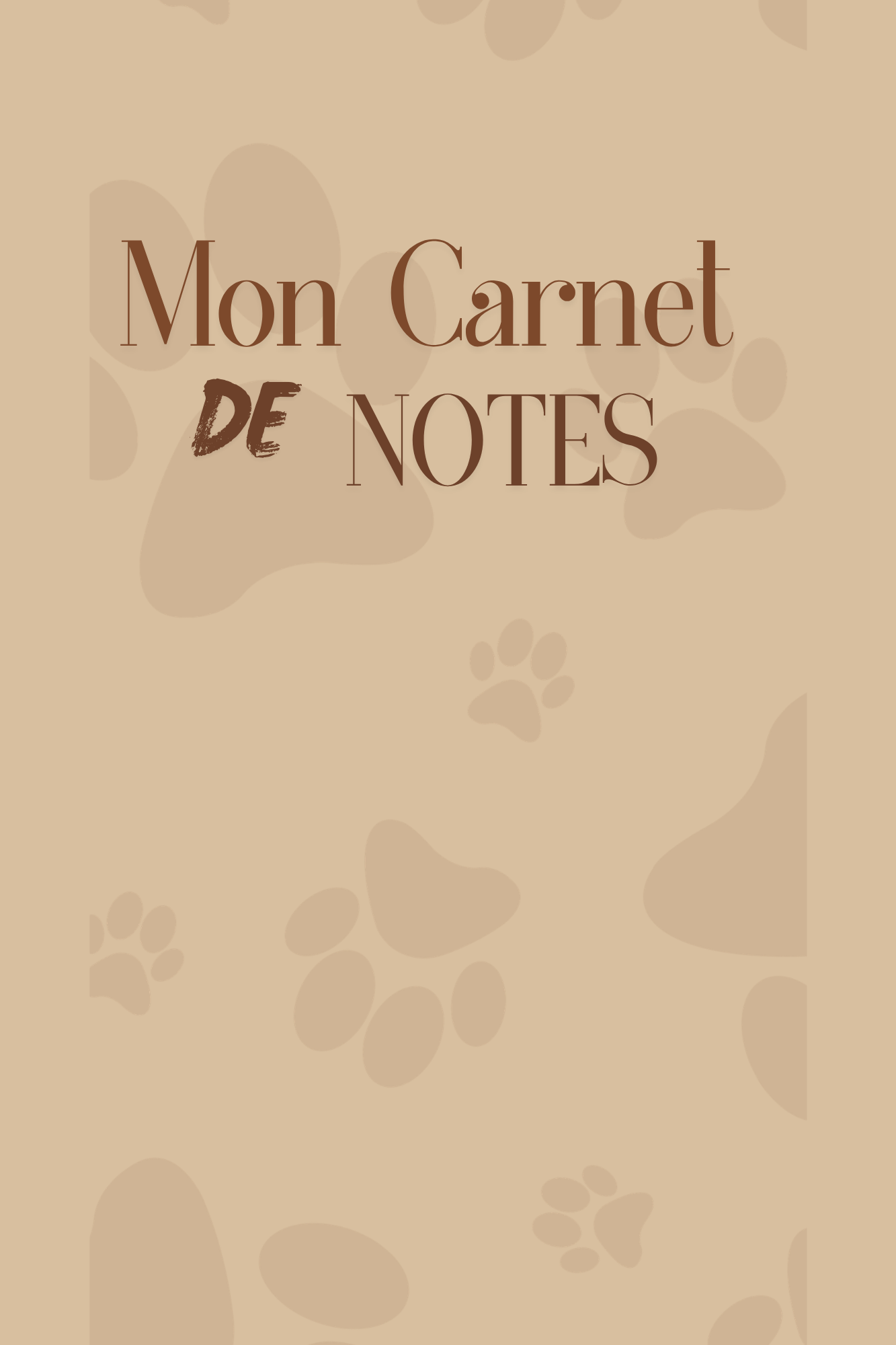Mon Carnet de Notes "TECKEL" : mes idées commencent ici...