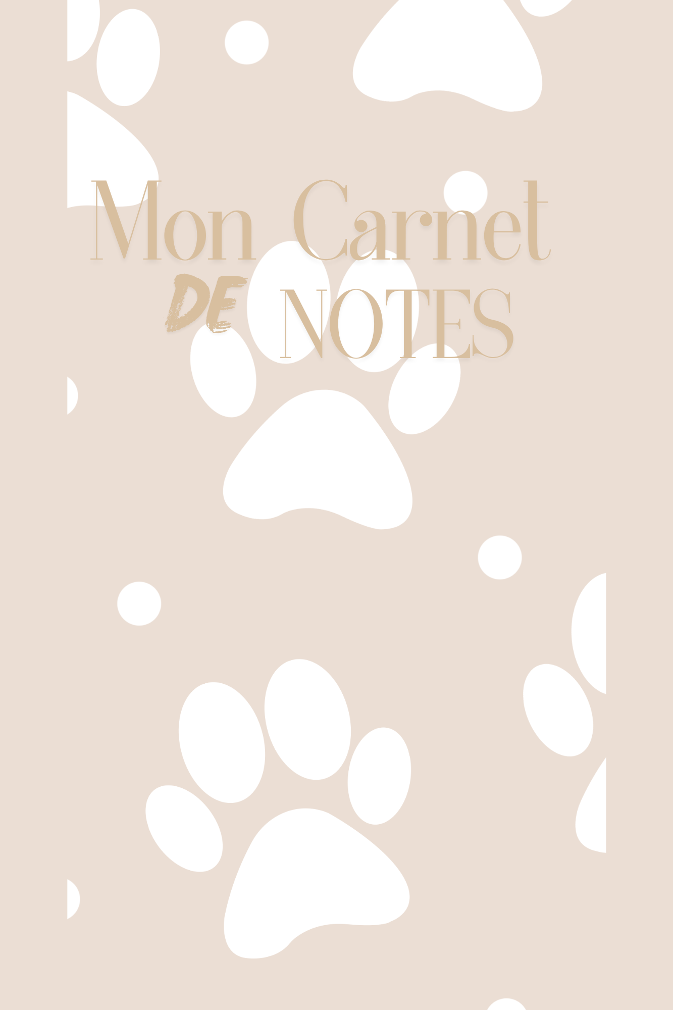 Mon Carnet de Notes "DOBERMAN"  : mes idées commencent ici...