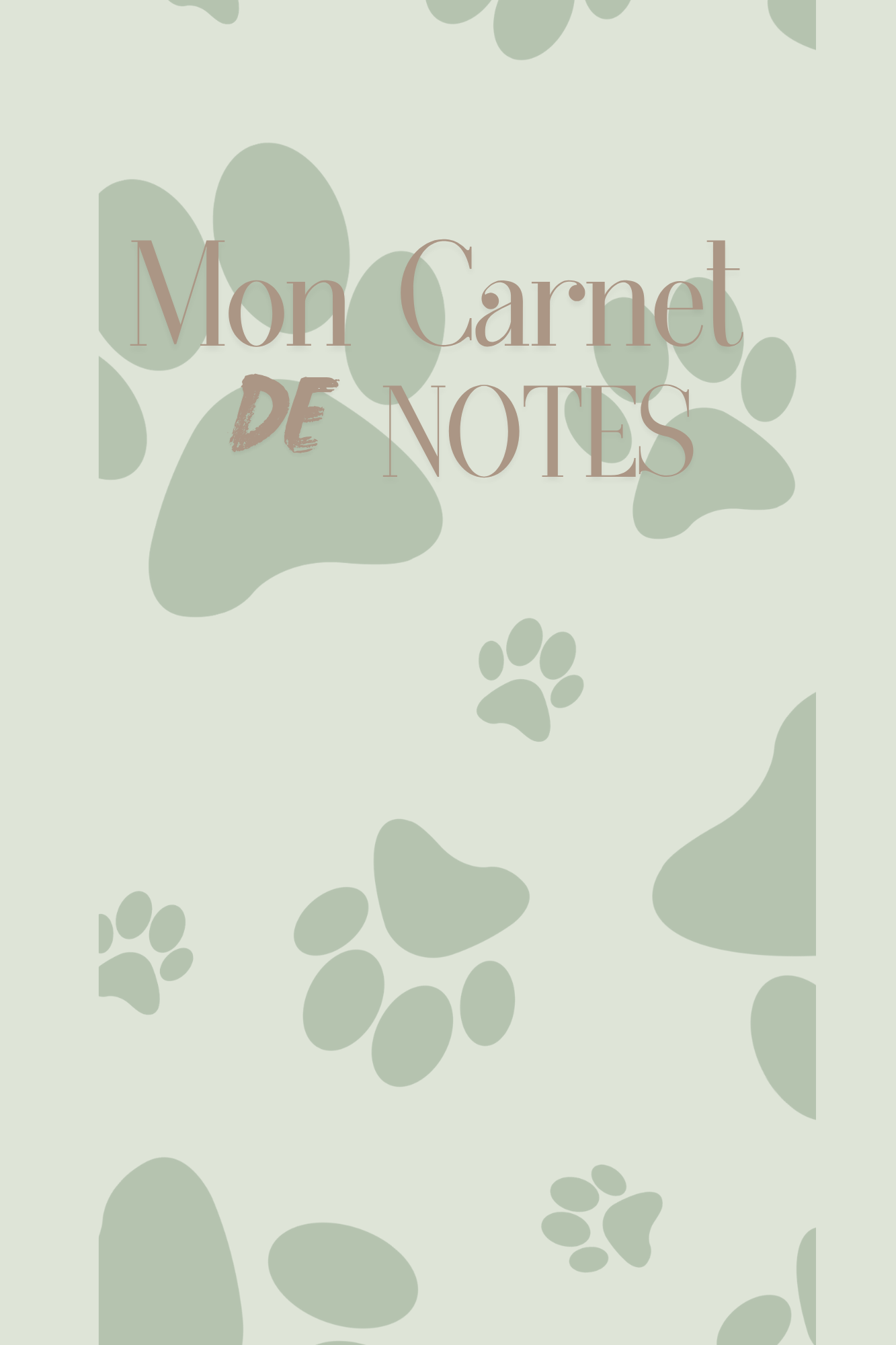 Mon Carnet de Notes "BERGER AUSTRALIEN" : mes idées commencent ici...