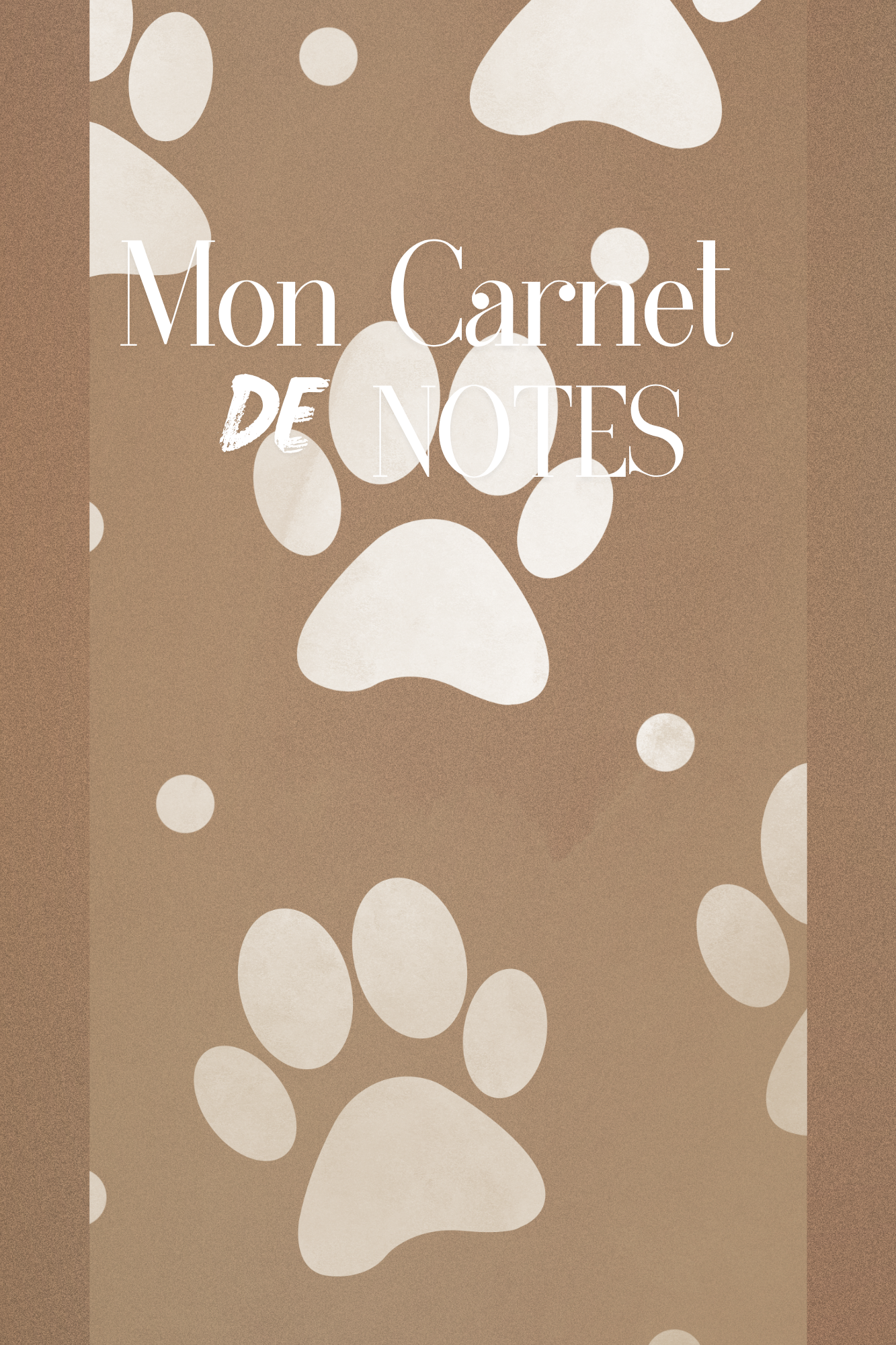 Mon Carnet de Notes "BORDER COLLIE"  : mes idées commencent ici...