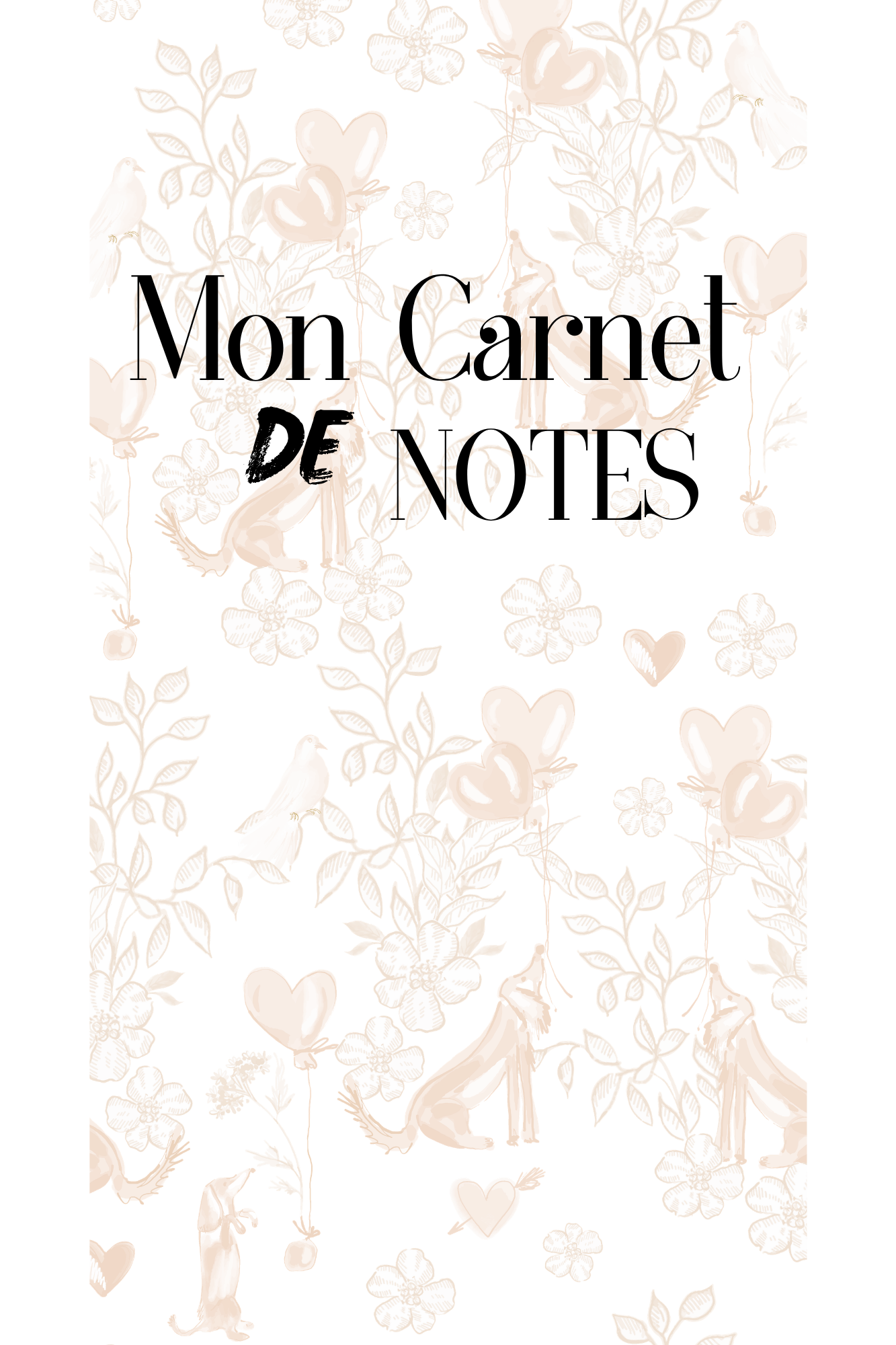 Mon Carnet de Notes "BOUVIER BERNOIS" : mes idées commencent ici...