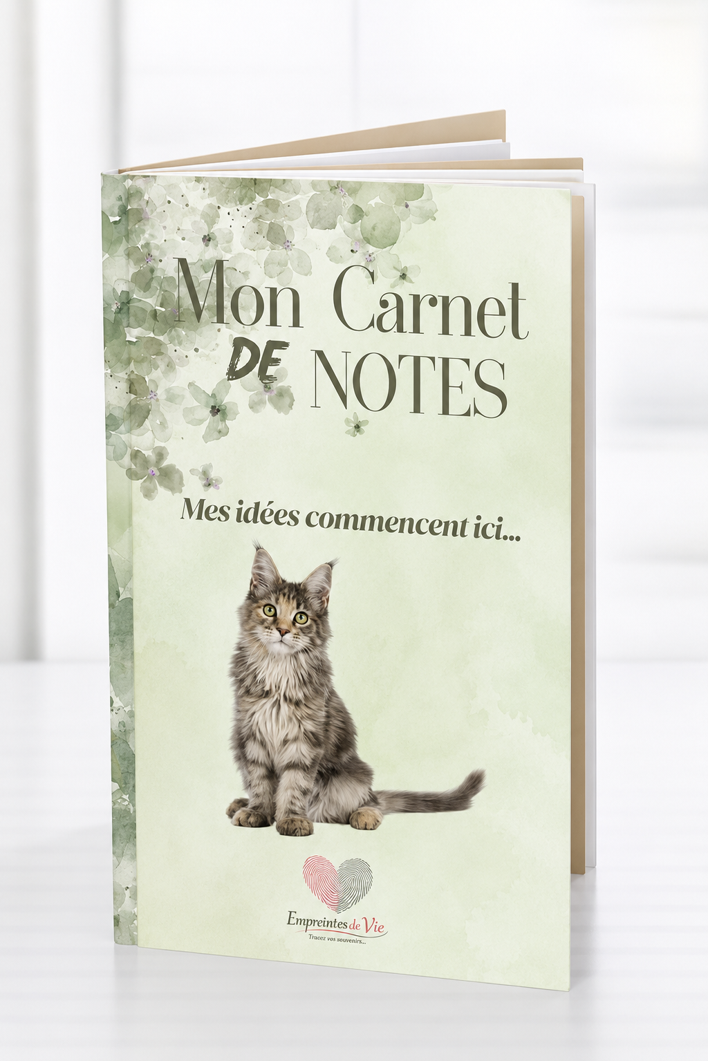 Mon Carnet de Notes "MAINE COON"  : mes idées commencent ici...