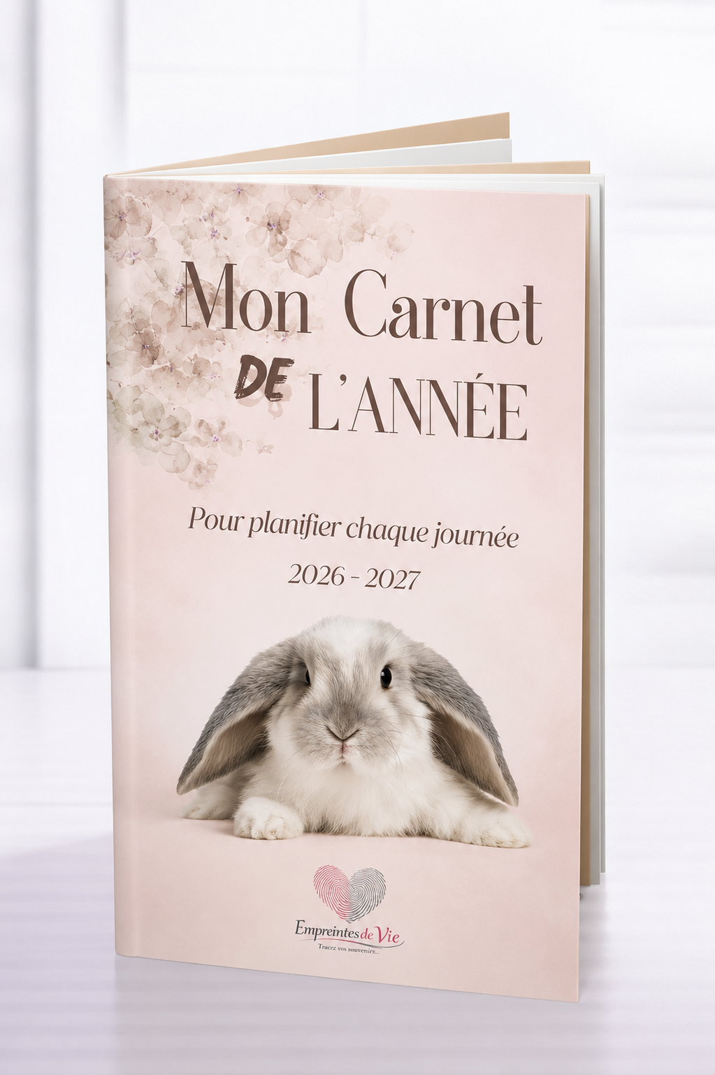 Mon Carnet de l'Année : planifier chaque journée 2026 - 2027 - Format A4 -