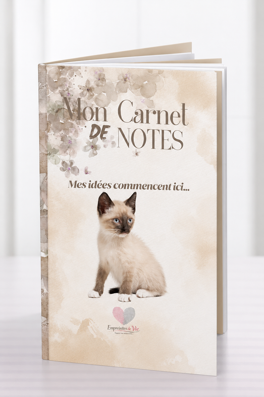 Mon Carnet de Notes "SIAMOIS"  : mes idées commencent ici...