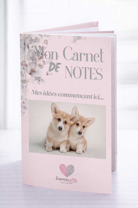 Mon Carnet de Notes "CORGI" : mes idées commencent ici...