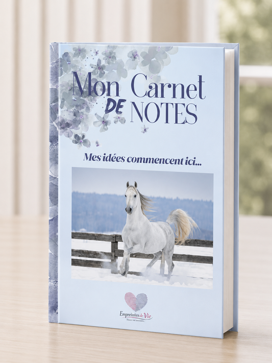 Mon Carnet de Notes "PUR SANG ARABE" : mes idées commencent ici...