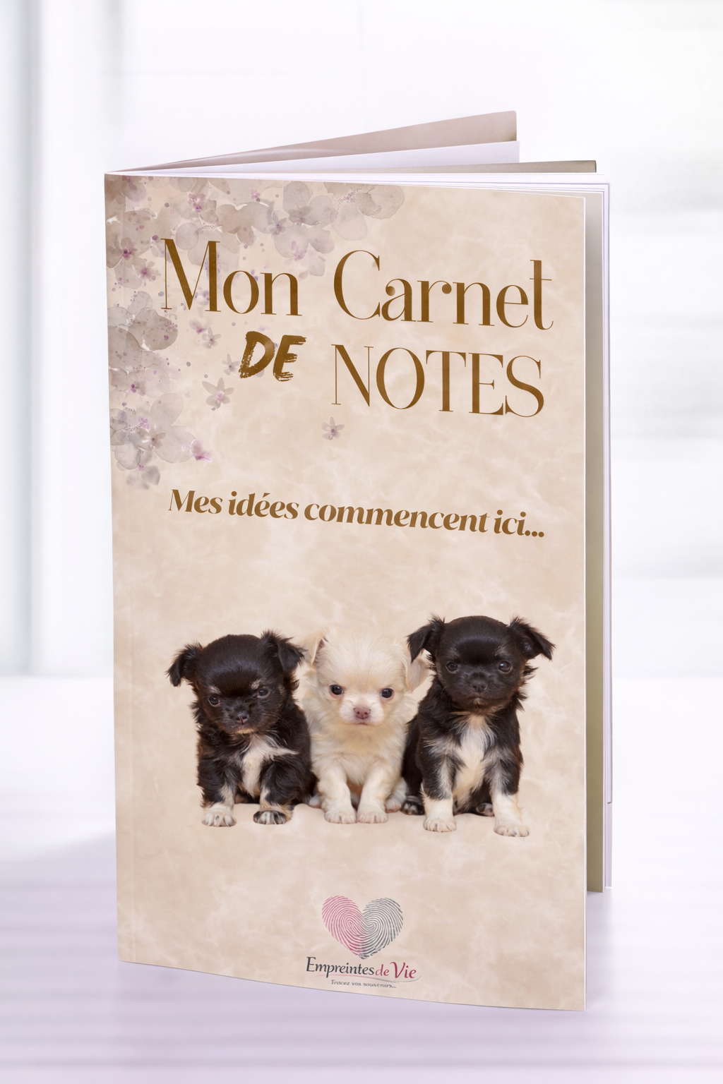 Mon Carnet de Notes "CHIHUAHUA" : mes idées commencent ici...
