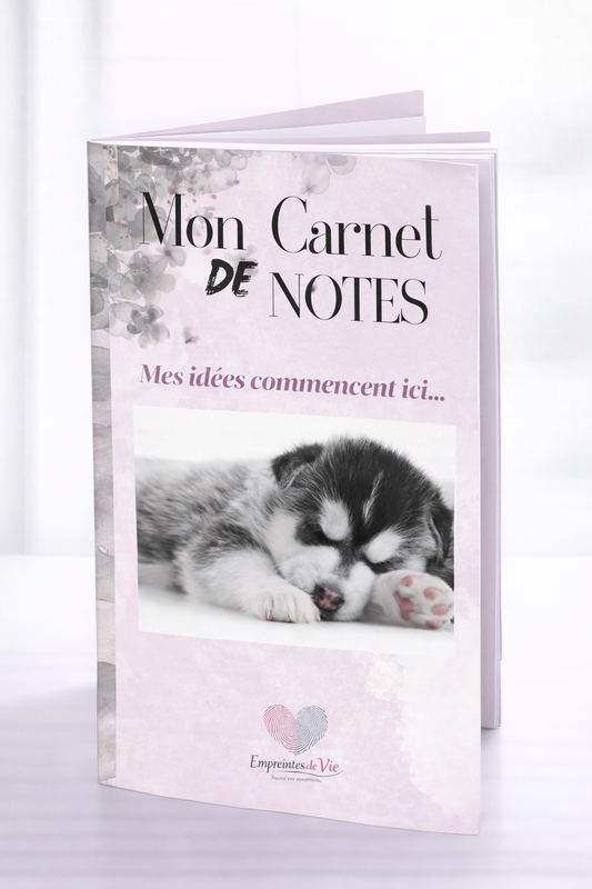 Mon Carnet de Notes "HUSKY : mes idées commencent ici...