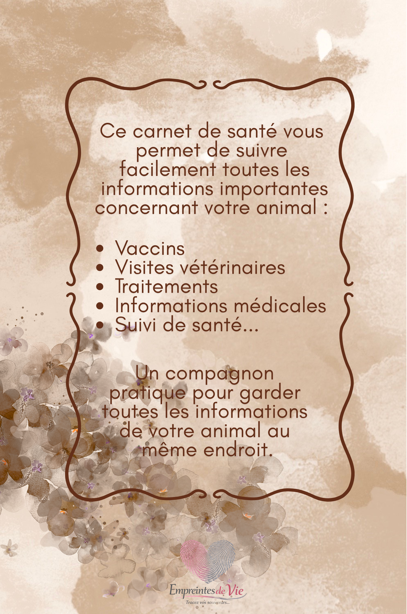 Mon Carnet de Santé : suivi complet pour mon chien