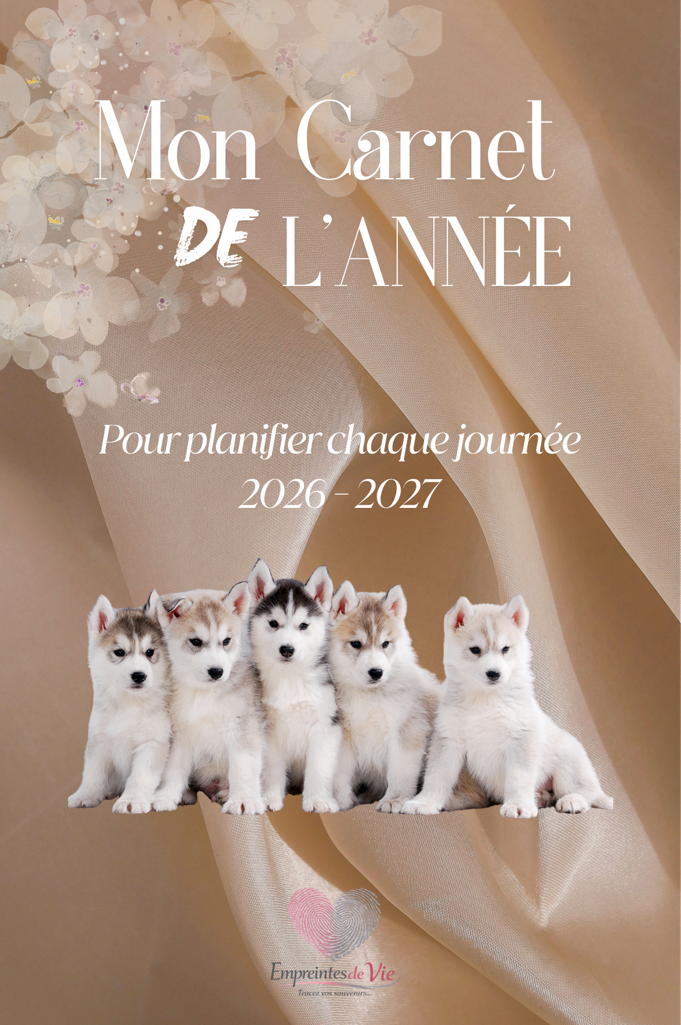 Mon Carnet de l'Année : planifier chaque journée 2026 - 2027 - Format A4 -