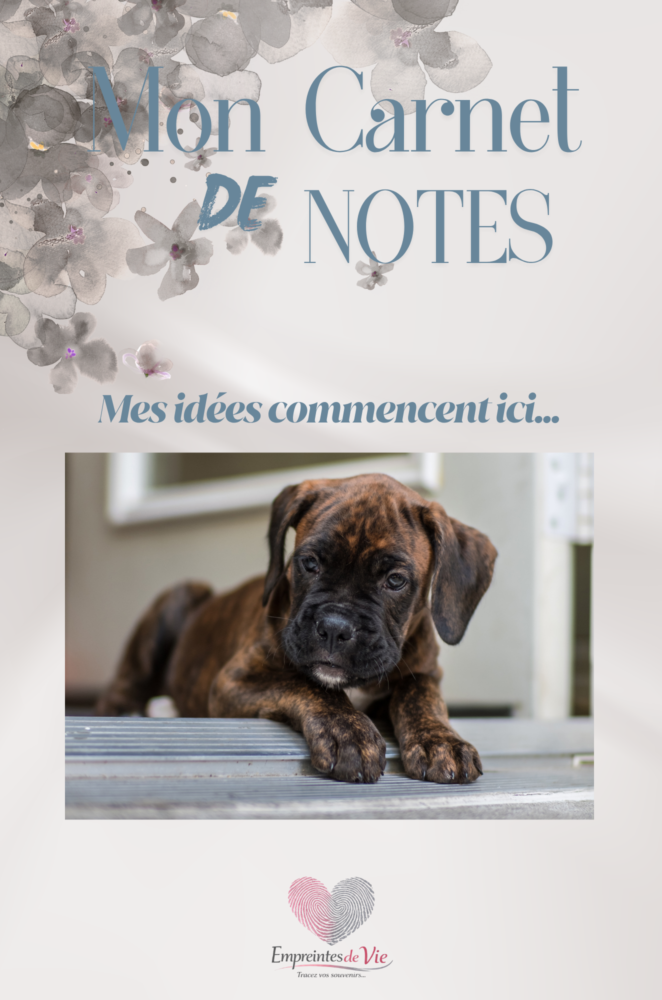 Mon Carnet de Notes "BOXER"  : mes idées commencent ici...