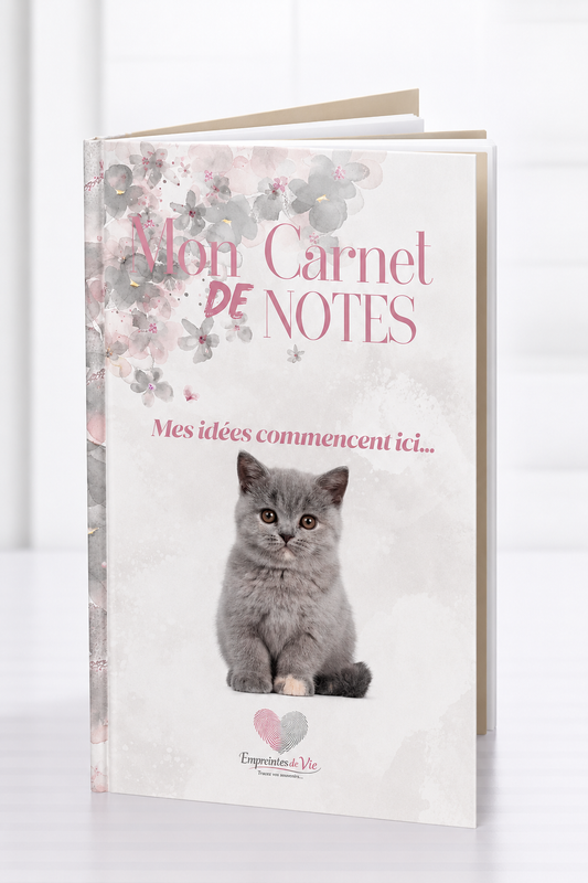 Mon Carnet de Notes "BRITISH BLEU"  : mes idées commencent ici...