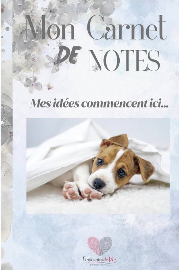 Mon Carnet de Notes "JACK RUSSEL"  : mes idées commencent ici...