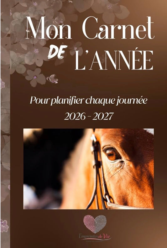 Mon Carnet de l'Année : planifier chaque journée 2026 - 2027 - Format A4 -