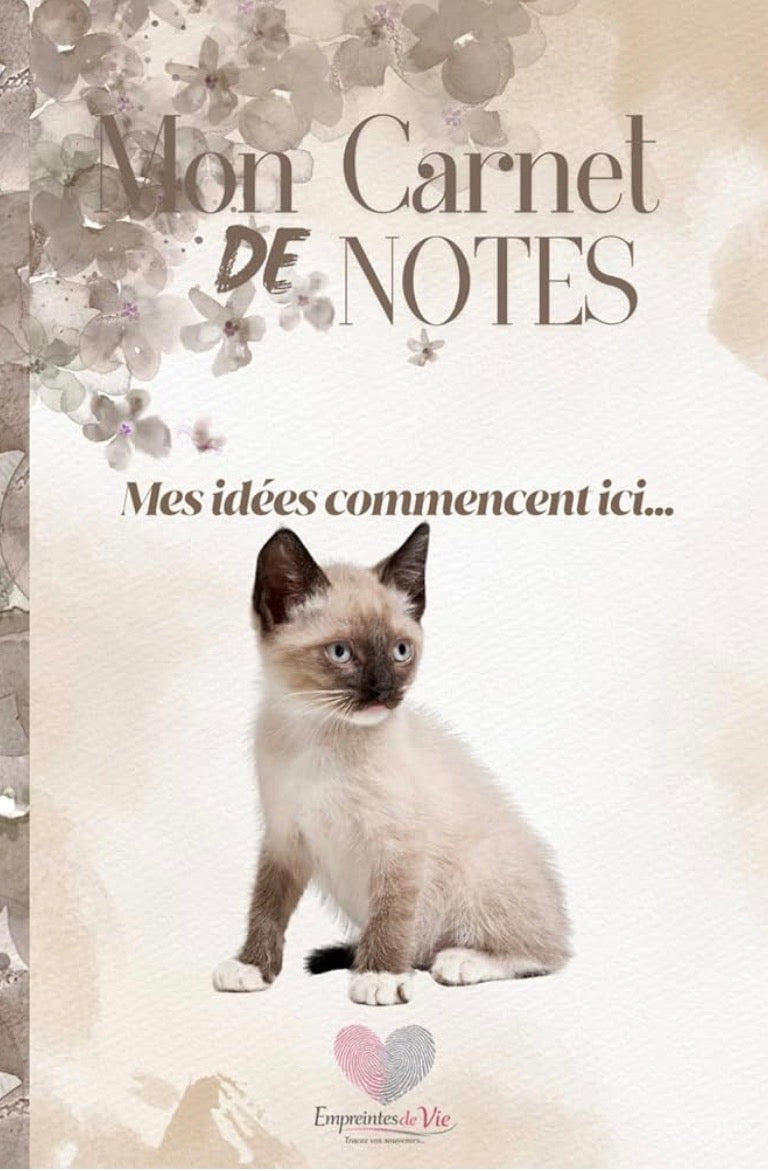 Mon Carnet de Notes "SIAMOIS"  : mes idées commencent ici...